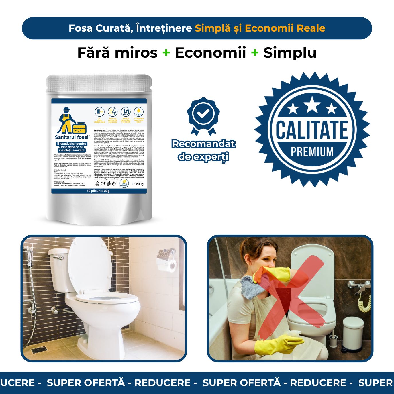 Sanitarul Fosei 200g