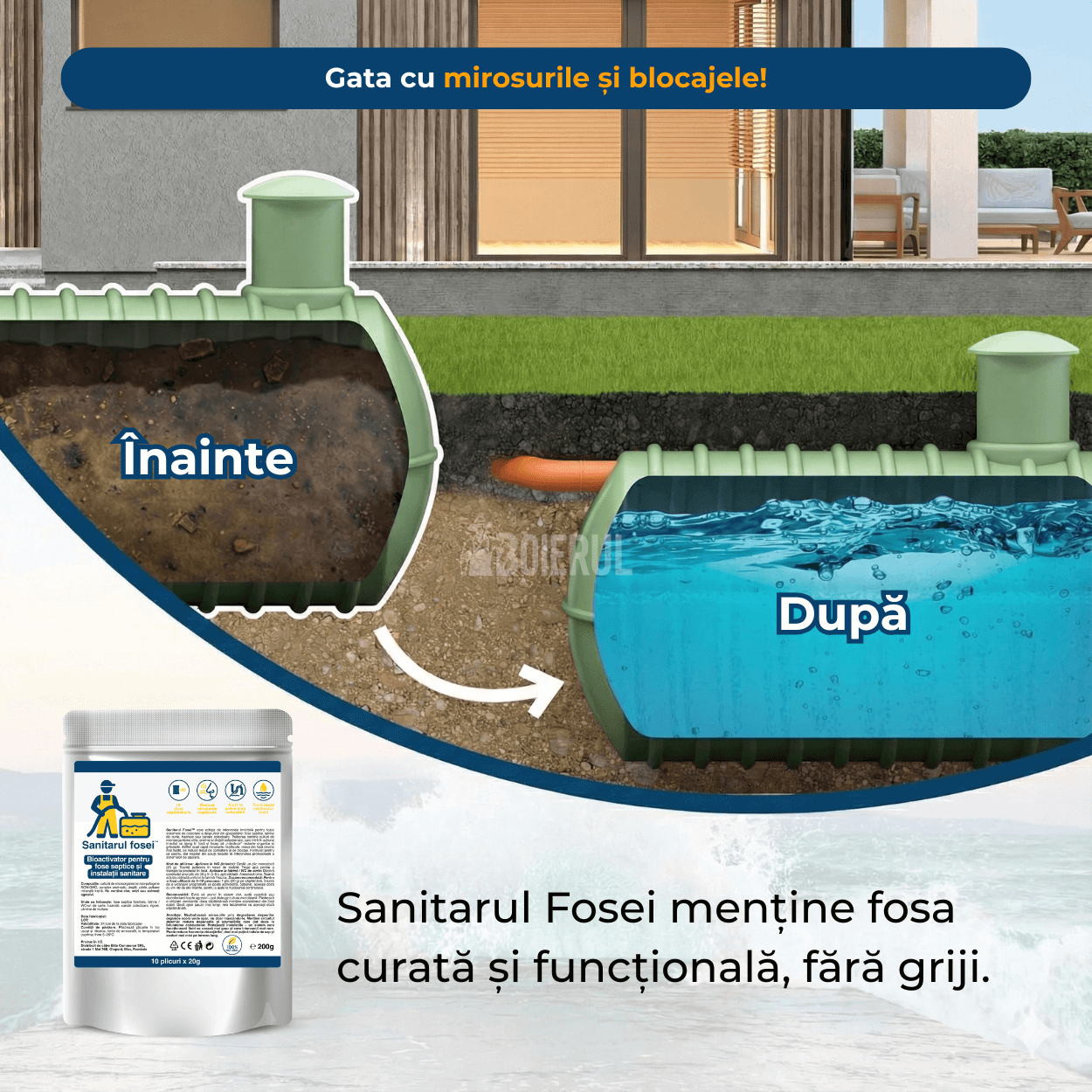 Sanitarul Fosei 200g