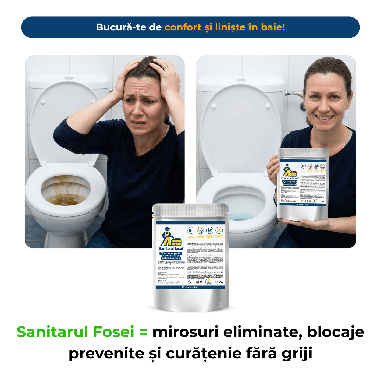 Sanitarul Fosei 200g